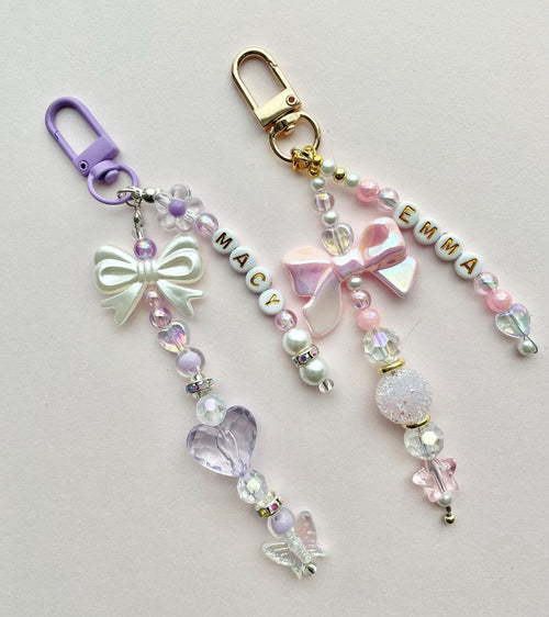 Custom name keychains